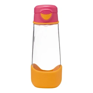 B.BOX Sport láhev na pití 600 ml - růžová/oranžová