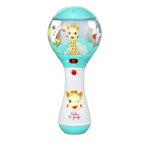 VULLI Elektronické chrastítko žirafa Sophie