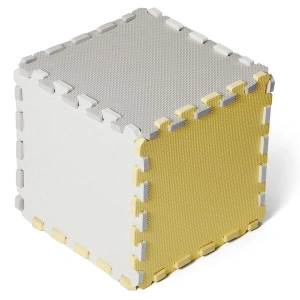 KINDERKRAFT Podložka pěnové puzzle Luno Yellow 30ks (6)