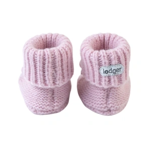 LODGER capáčky Slipper Merino Wool vel. 0-6 měsíců (3)
