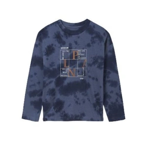 MAYORAL chlapecké tričko DR batika, tmavě modré