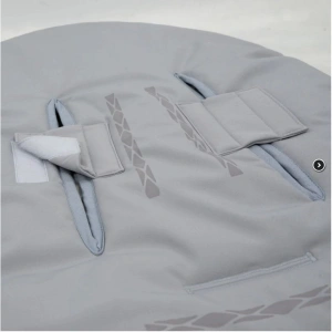 ESITO Rostoucí Fusak Soft Minky UNI - šedá 110 x 49 cm (1)