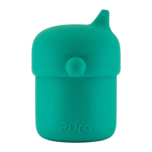 PURA MyMy silikonový hrneček se savičkou 150ml Mint