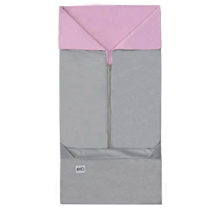 EKO Fusak uni Velvet grey/pink