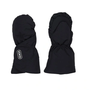 VOKSI rukavice Baby Mittens black / light grey