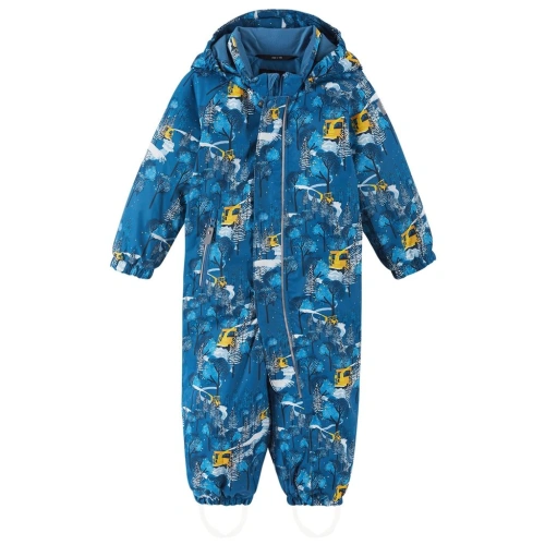 REIMA dětský zimní overal s membránou Puhuri Soft Navy