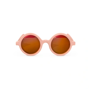 SUAVINEX dětské sluneční brýle polarizované s pouzdrem Kulaté růžová vel. 0-12 m