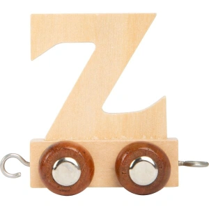 SMALL FOOT Dřevěný vláček vláčkodráhy abeceda písmeno Z