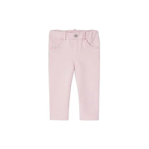 MAYORAL dívčí bavlněné kalhoty růžová