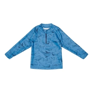 LITTLE DUTCH plavecké triko dlouhý rukáv Sea Life Blue vel. 98/104 cm