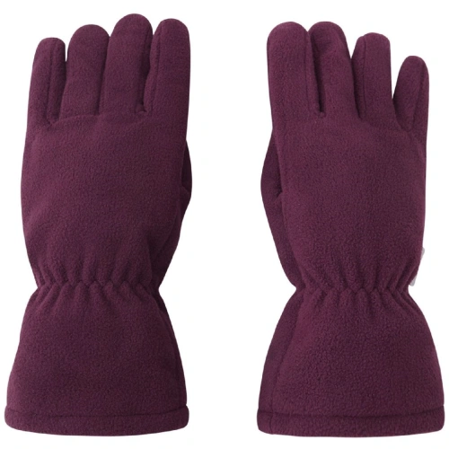 REIMA Dětské fleecové rukavice Varmin Deep purple