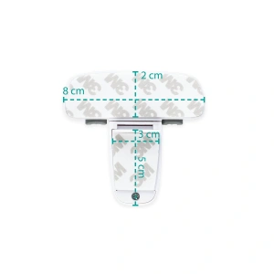 ZOPA Zámek ledničky, white/grey (2)