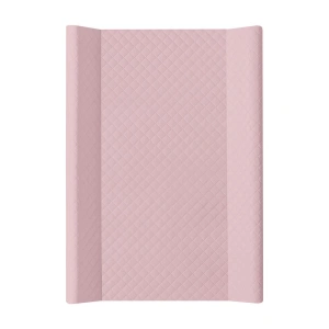 CEBA BABY Přebalovací podložka 2-hranná s pevnou deskou 50x70 Comfort CARO pink