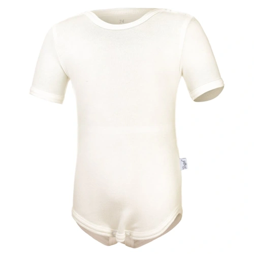 LITTLE ANGEL body tenké KR Outlast® bílá káva