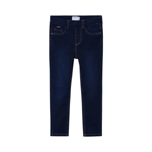 MAYORAL dívčí džínové kalhoty tm.modrá vel. 116 cm
