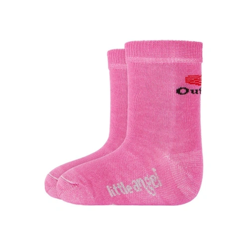 LITTLE ANGEL ponožky STYL ANGEL Outlast® růžová vel. 20-24 | 14-16 cm