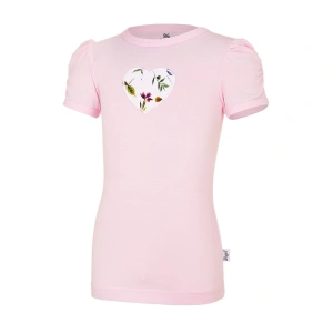 LITTLE ANGEL tričko dívčí tenké KR Outlast® růžová baby vel. 110 cm