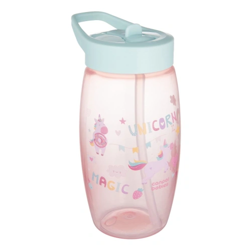 CANPOL BABIES sportovní láhev se sklápěcím pítkem Unicorns 400ml