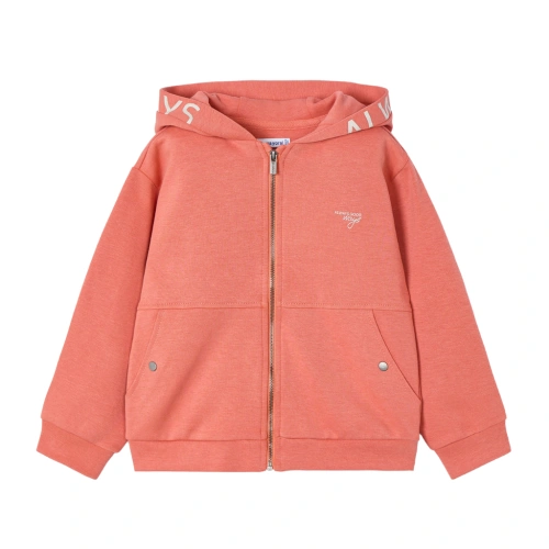 MAYORAL chlapecká mikina s kapucí Good Ways oranžová