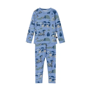 REIMA dětský set funkčního prádla Moomin Trivsam airy blue