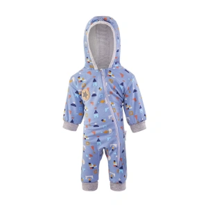 LITTLE ANGEL overal podšitý lem Outlast® denim kostičky