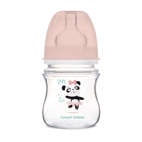 CANPOL BABIES láhev se širokým hrdlem Exotic Animals 120ml