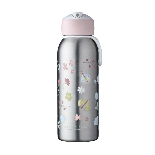 LITTLE DUTCH termoláhev Květiny a motýli 350 ml