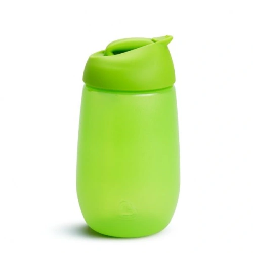 MUNCHKIN Hrneček s brčkem Simple Clean 296ml - zelený