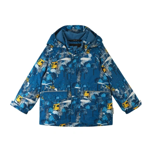 REIMA dětská membránová bunda Kustavi Soft Navy vel. 86 cm