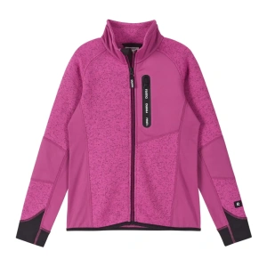 REIMA dětský svetr fleecový Laskien fucshia tmavě růžová vel. 110 cm
