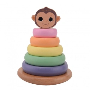 JOUÉCO The Wildies Family stohovací věž Monkey/Tiger 12m+