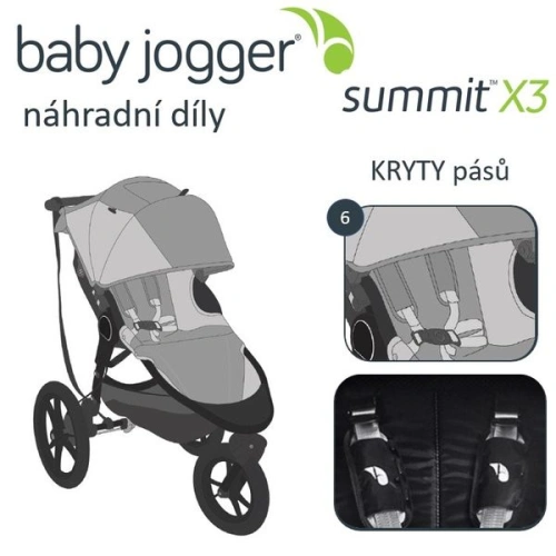 BABY JOGGER Kryty pásů SUMMIT X3