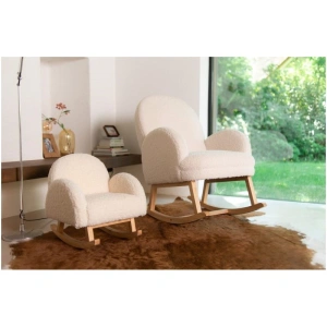 CHILDHOME Křeslo dětské houpací Teddy Off White (5)