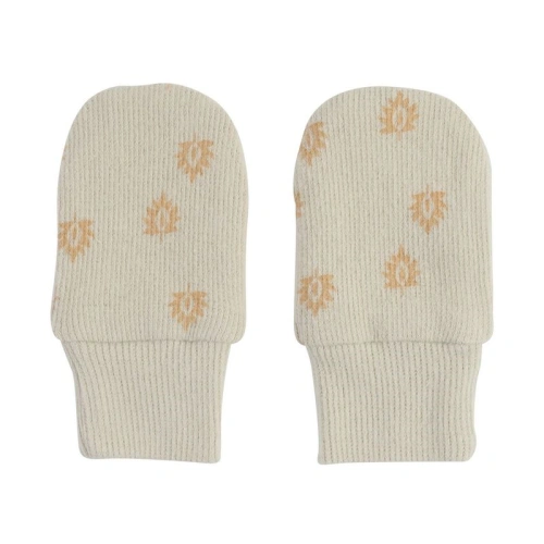 LODGER Rukavice Mittens Print Rib Birch