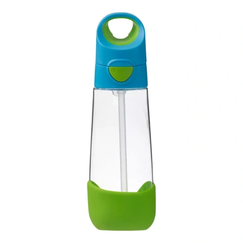 B.BOX Láhev na pití s brčkem 600ml