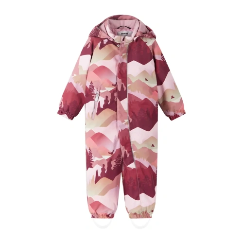 REIMA dětský zimní overal Puhuri grey pink