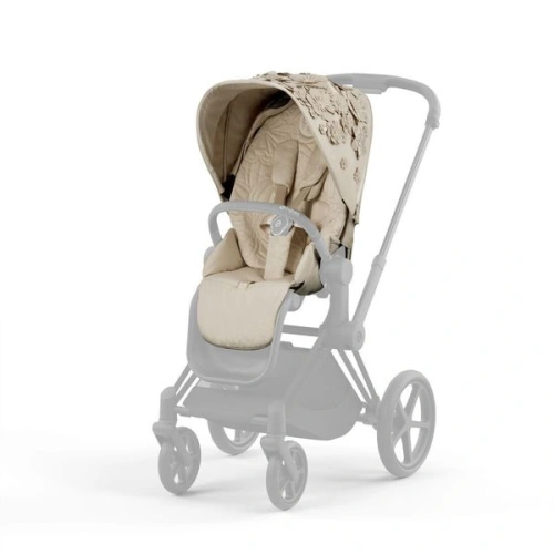 CYBEX Priam 4.0 Seat Pack Simply Flowers Collection - mid beige