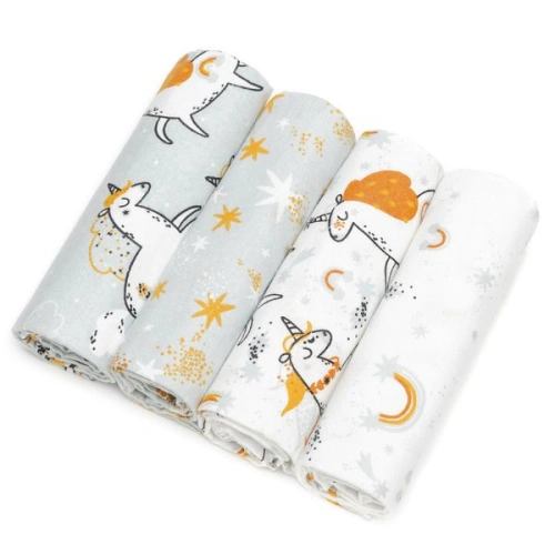 T-TOMI Látkové pleny unicorns