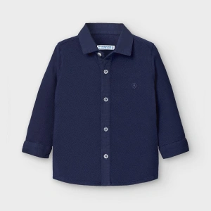 MAYORAL chlapecká košile klasik tmavě modrá - 86 cm