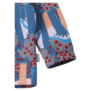 REIMA dětská softshellová bunda DR Moomin Vantti Blue Ocean (3)