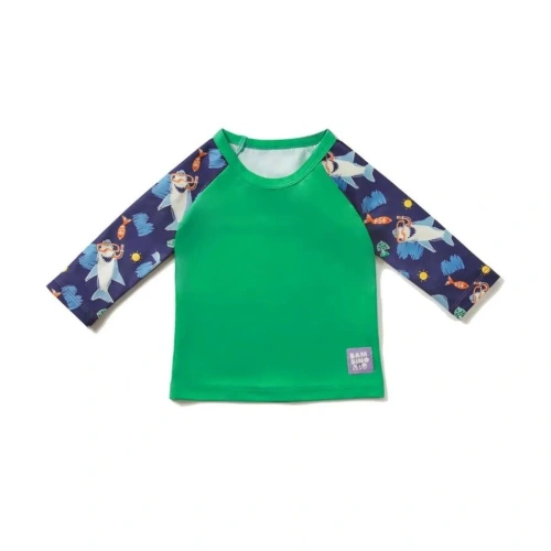 BAMBINO MIO dětské tričko do vody s rukávem UV 40+ Ocean