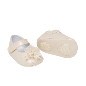MAYORAL dívčí sandálky s mašlí béžová