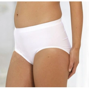 CARRIWELL Kalhotky po porodu stahovací bílá vel. XL