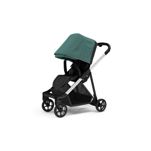 THULE kočárek Shine Aluminum/Mallard Green