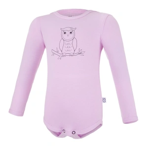 LITTLE ANGEL body tenké DR sova Outlast® levandulová vel. 74 cm
