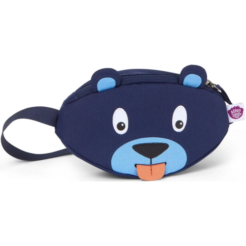 AFFENZAHN ledvinka Hip-Bag - Bobo Bear - modrý