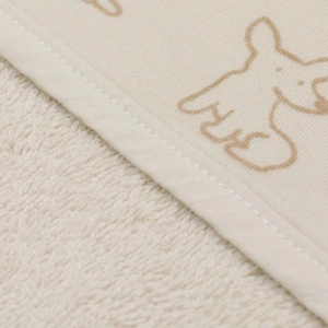 Fillikid Osuška s kapucí dog beige 75x75 cm (2)