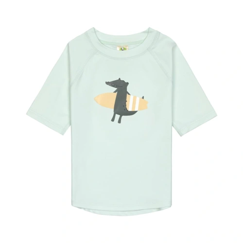 LÄSSIG tričko Short Sleeve Rashguard crocodile sea foam