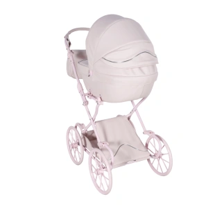 JASMINE dětský kočárek pro panenky Kids Queen 01 růžová (1)