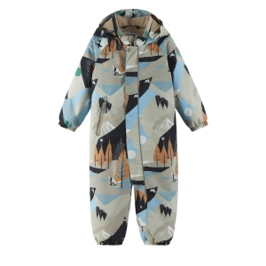 REIMA dětská zimní kombinéza s membránou Puhuri - Earthy Beige